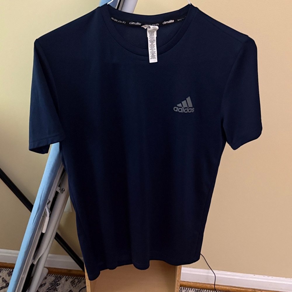 Adidas M Blue Athletic Shirt